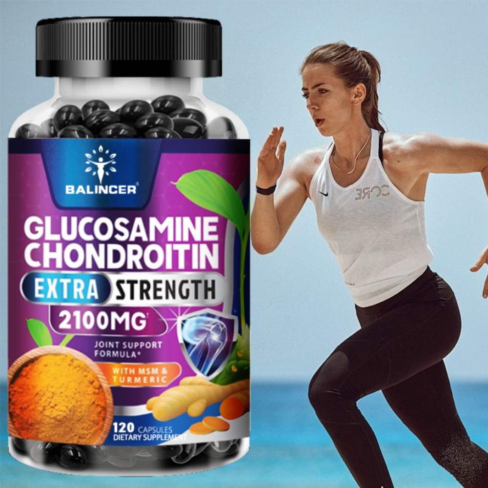 Glucosamine Chondroitin Joint - Glucosamine, chondroïtine, curcuma et MSM -