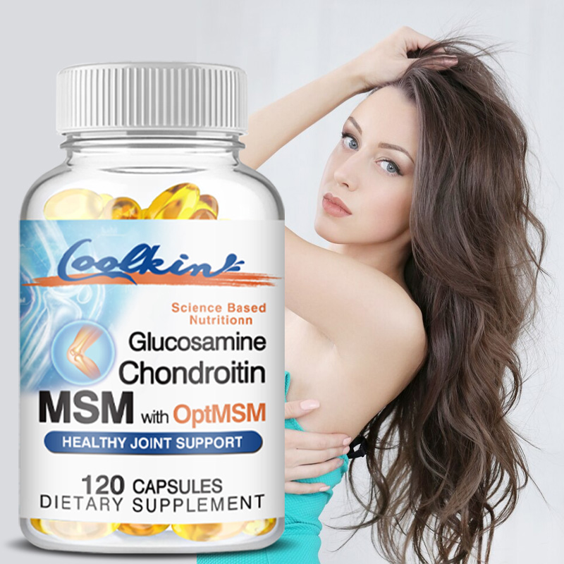 Glucosamine Chondroitin Joint - Glucosamine Chondroïtine MSM - Antioxydant, soutient
