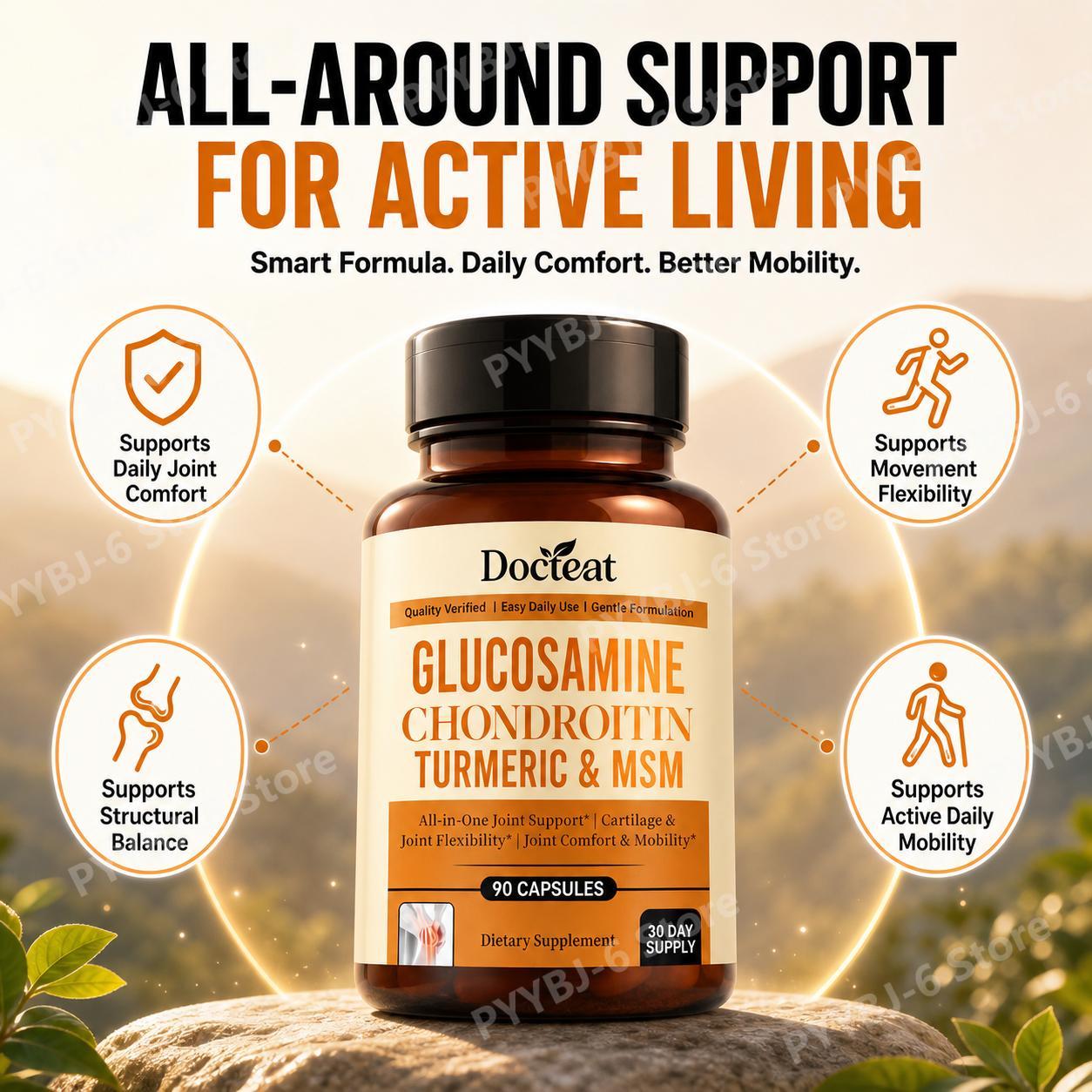 Docteat Glucosamine Chondroïti - Glucosamine Chondroitin Joint avis et prix