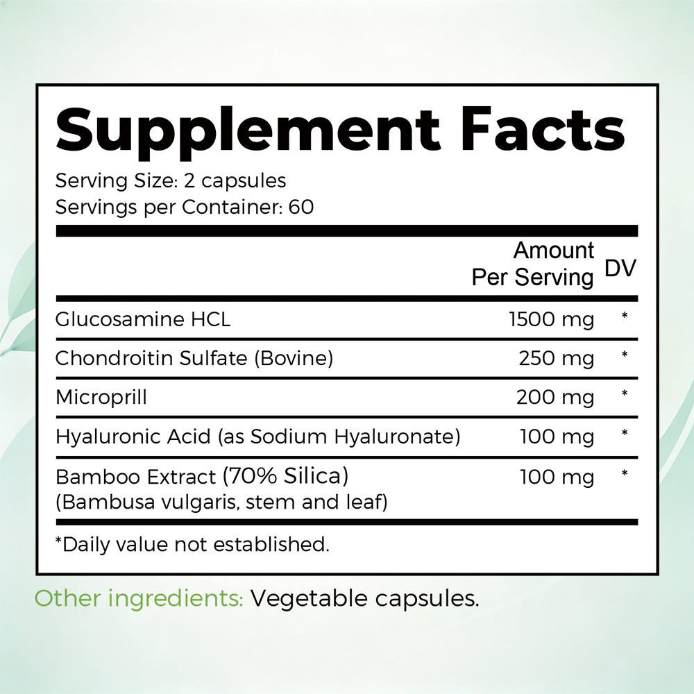 Glucosamine Chondroïtine MSM - - Glucosamine Chondroitin Joint avis et prix